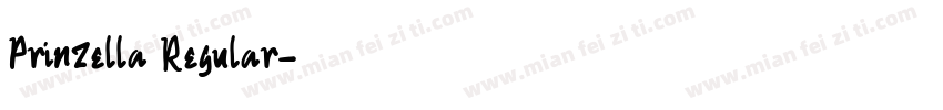 Prinzella Regular字体转换